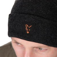 Fox Collection Bobble Hat Black/Orange